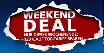 o2 WEEKEND DEAL