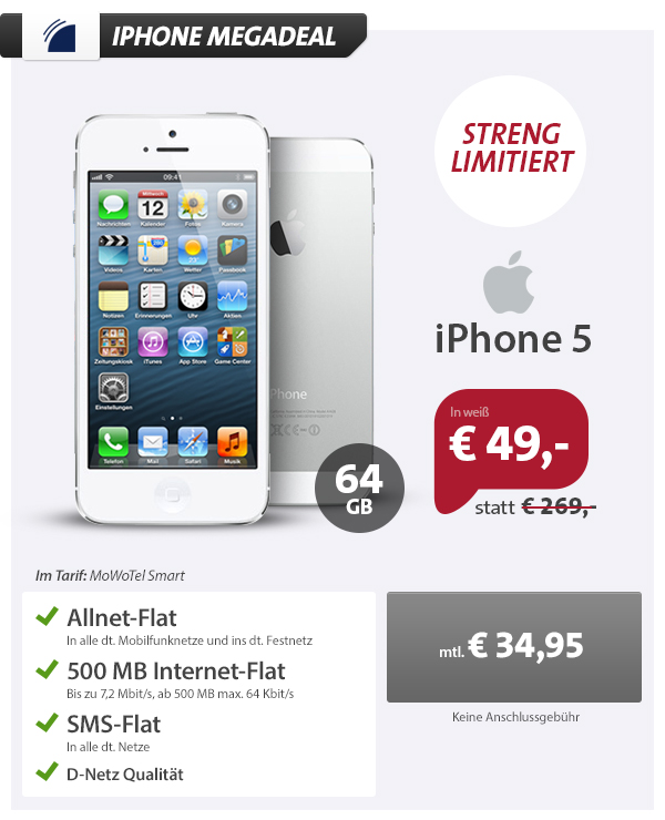 iPhone 5 MEGADEAL